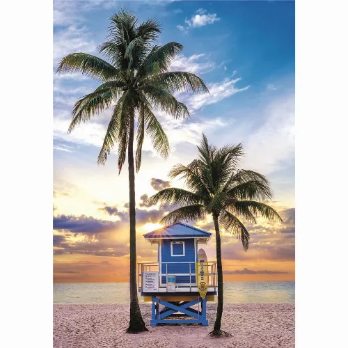 Clementoni Pussel 500 Pcs CB High Quality Collection Miami Beach Florida