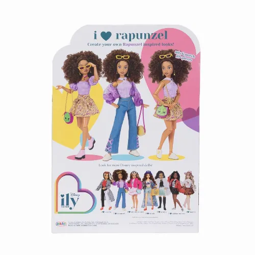 JAKKS Pacific Disney ily 4EVER Modedocka med extra mode inspirerad av Rapunzel