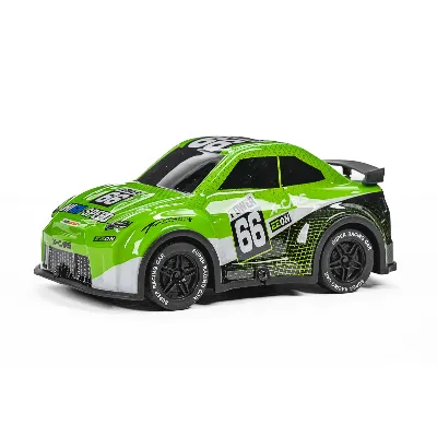 TEC-TOY Mini Rally R/C 1:24 2,4GHz m/ljus, grön (471274)