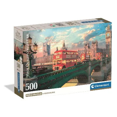 Clementoni Pussel 500 Pcs CB High Quality Collection Westminster Bridge