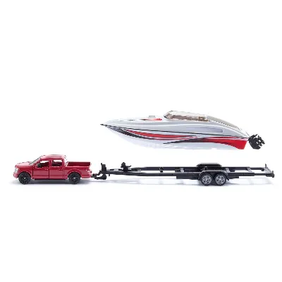 SIKU Ford F150 med motorbåt (313-2568)