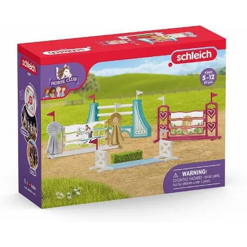 Schleich Horse Club 42612 Tillbehör hästhoppningsbana