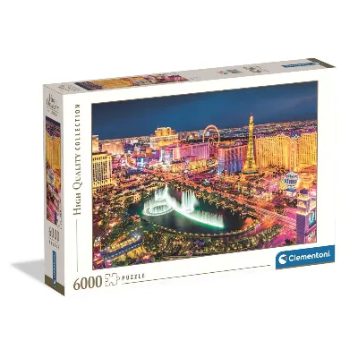 Clementoni Pussel 6000 Pcs High Quality Collection Las Vegas