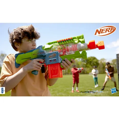 NERF Elite 2.0 Blaster Double Punch - skumprojektilpistol